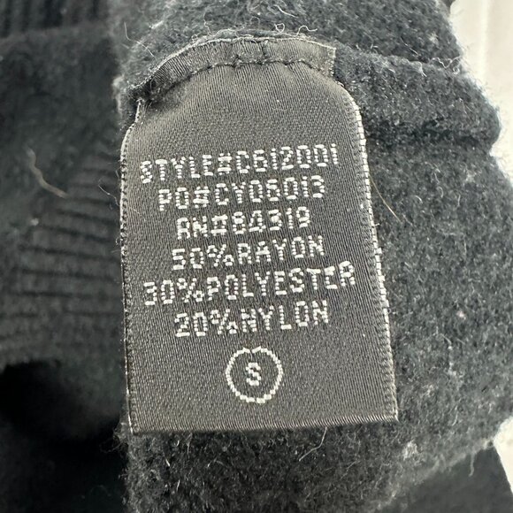 Cyrus Women's Black Cowl Neck Sweater Size S - Picture 5 of 6